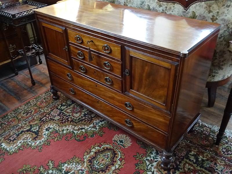 William IV mahogany sideboard